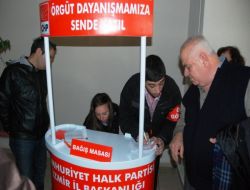 Chp İzmir İl Başkanlığı, Borçlarını Ödeyebilmek İçin Bağış Masaları Kurdu
