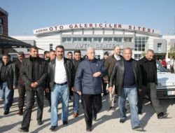 Aldırmaz Oto Galericilerinin Sorunlarını Dinledi