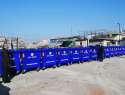 Alaplı'da Çöp Konteynerleri Yenileniyor