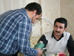 Siirt’te 21 Hasta Vatandaşa Evde Bakım Hizmeti Veriliyor