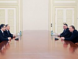 Mit Müsteşarı Fidan, Azerbaycan’da Cumhurbaşkanı Aliyev’le Görüştü!