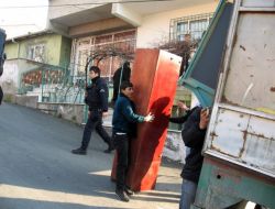 Derbent'te Tahliye Çalışmaları Polis Nezaretinde Yapılıyor!..
