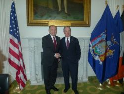 Topbaş, New York Belediye Başkanı Bloomberg İle Görüştü