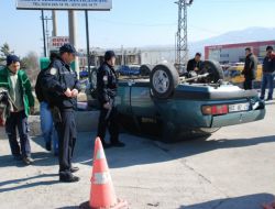 Bolu’da Trafik Kazası: 2 Yaralı