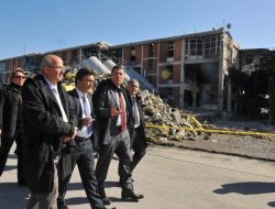Chp’li Komisyon Üyeleri Patlama Yerinde İnceleme Yaptı