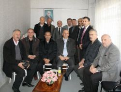 Chp Vakfıkebir İlçe Başkanı Keskin, Muhtarlar Derneği'ni Ziyaret Etti