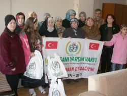 Kanser Hastalarına Et Dağıtıldı