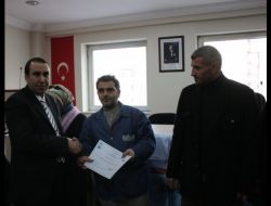 Girişimcilik Eğitimi Alanlara Sertifikaları Verildi