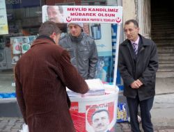 Bbp Lokum Dağıttı