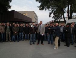 300 Metal İşçisi Greve Başladı