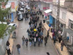 Birecik’te Bdp'liler Yürüyüş Yaptı!