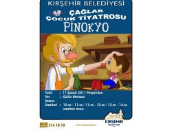 Kırşehir Belediyesi Pinokyo İle Çocukları Tiyatroya Çağırıyor