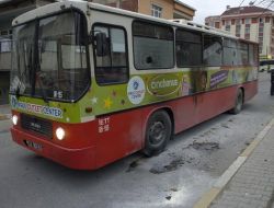 Belediye Otobüsüne Molotoflu Saldırı