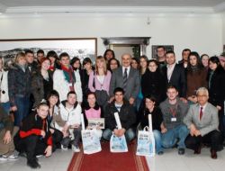 Avrupalı Gençler Talas’ın Tarihi Mekanlarına Hayran Kaldı