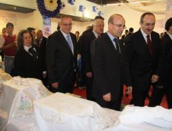 Gamek El Sanatları Sergisi'ni Bakan Şimşek Açtı