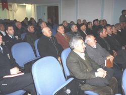 Muhtarlar Afetlere Karşı Bilgilendirdi