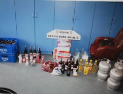 Bakkala Giren Hırsızlar Mutfak İhtiyaçlarını Düzdü
