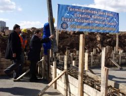 Diyarbakır’da Köy Garajının Temeli Atıldı