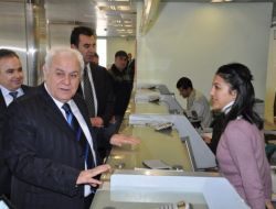 Siirt Valisi Çolak Ptt Ve Türk Telekom'da İncelemelerde Bulundu
