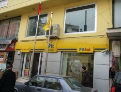 Bafra'da Ptt Bank’a Soygun Girişimi
