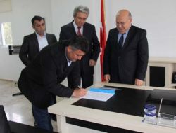 Aksu’da 24 Derslik Yeni Okulun Protokolü İmzalandı