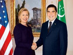 Berdimuhammedov New York'ta İkili Temaslarda Bulundu!