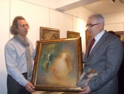 Ünlü Ressamlardan 'Sılaya Bir Renk Bir İz' Sergisi