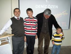 Sts'de Dereceye Giren Öğrenciler Ödüllendirildi