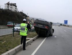 Vakfıkebir’de Trafik Kazasında 2 Kişi Yaralandı