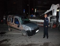Zonguldak'ta Trafik Kazası: 1 Yaralı