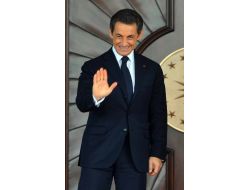 Sarkozy, Çankaya Köşkü'nde..