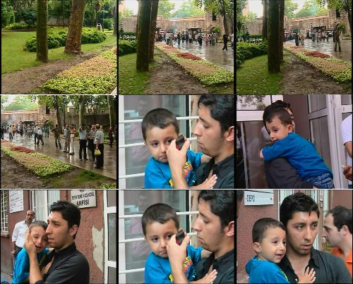 Gülhane Parkı'na düşen yıldırım, 3 kişilik Yıldırım ailesini hastanelik etti!