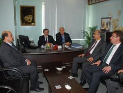 Tahmazoğlu, Chp İl Başkanı Peri’yi Ziyaret Etti
