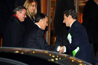 Gökçek'ten Sarkozy'ye Sakızlı Veda