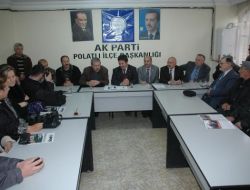 Kentsel Dönüşüme İtiraz Eden Mahalleliler, Ak Parti İlçe Teşkilatı'nı Ziyaret Etti