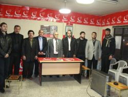 Saadet Partisi Siirt İl Merkezinde Taziyeleri Kabul Ediyor..