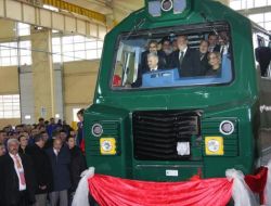 Türk-amerikan Ortak Ürünü İlk Lokomotif Görücüye Çıktı