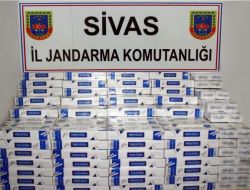 SİVAS'TA KAÇAK SİGARA OPERASYONU