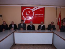 Zihni Aldırmaz Saadet Partisi'ne Taziye Ziyaretinde Bulundu