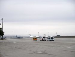 Erbakan'ın Cenazesi Esenboğa Havalimanı'nda..