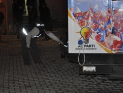 Esenyurt Ak Parti Binasına Ses Bombalı Saldırı