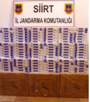 KAÇAK SİGARA ELE GEÇİRİLDİ!