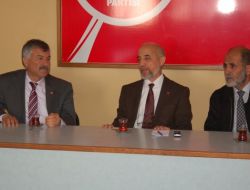 Chp İl Başkanı Karalar, Saadet Partisi'ne Taziye Ziyaretinde Bulundu