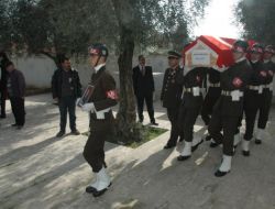 Kendini Vuran Astsubay Muğla'da Toprağa Verildi
