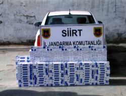 Siirt'te 6 Bin Paket Sigara Ele Geçirildi