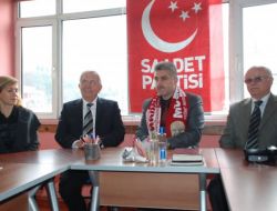 Ereğli Belediye Başkanı Posbıyık'tan Sp İlçe Başkanlığına Taziye Ziyareti