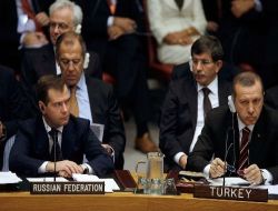 Erdoğan ve Medvedev BM Güvenlik Konseyi'nde Yan Yana Oturdu!