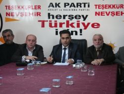 Ak Parti Nevşehir İl Başkanlığı'nda Sunar Dönemi Başladı