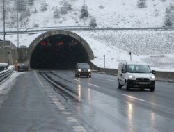 BOLU DAĞI'NDA KAR YAĞIŞI