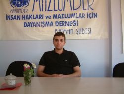 Mazlum Der Batman Şubesi: Kanlı Süreç Yeniden Tetiklenmesin